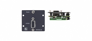 שקע Kramer WXA-2 כניסה (15pin HD (F)+3.5mm (F ויציאה T-Block שקע Kramer WXA-2 כניסה (15pin HD (F)+3.5mm (F ויציאה T-Block