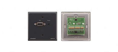 שקע Kramer WXA-3 כניסה (15pin HD (F)+3.5mm (F ויציאה T-Block*3 שקע Kramer WXA-3 כניסה (15pin HD (F)+3.5mm (F ויציאה T-Block*3
