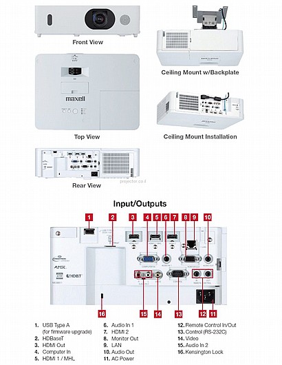 MAXELL MC-WU5506M