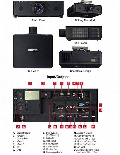 MAXELL MC-WU8701B