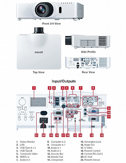 MAXELL MC-WX8265