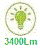 3400Lm