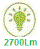2700Lm