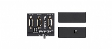 קופסת מיתוג Kramer PT-201VGA-ממתג (בורר) 2 כניסות VGA ליציאה אחת. קופסת מיתוג Kramer PT-201VGA-ממתג (בורר) 2 כניסות VGA ליציאה אחת.