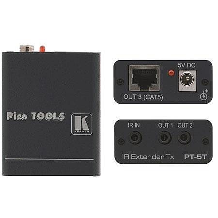 ���� ����� Kramer PT-5R/T �� ����� IR �-CAT 5 �-5 ������  IR Emitters ������ (CAT 5 (TP.