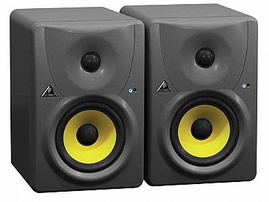 זוג מוניטורים אולפניים מוגברים Behringer B1030A 5.25" 150W זוג מוניטורים אולפניים מוגברים Behringer B1030A 5.25" 150W