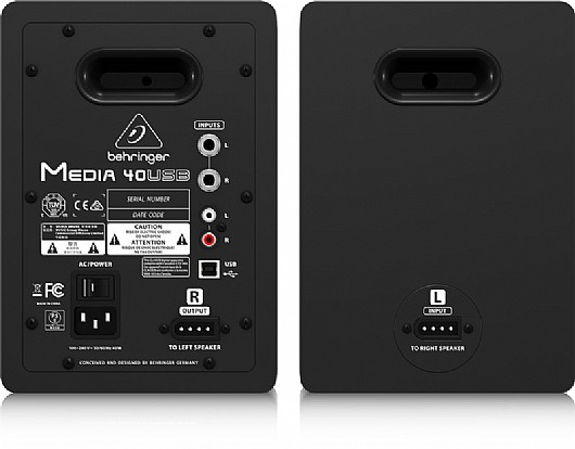��� ��������� �������� ������� Behringer MEDIA 40USB 150W
