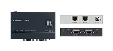 מפצל תמונה Kramer TP-202HD עם כניסת CAT 5 ,יציאת CAT 5 ו-2 יציאות VGA/HD. מפצל תמונה Kramer TP-202HD עם כניסת CAT 5 ,יציאת CAT 5 ו-2 יציאות VGA/HD.