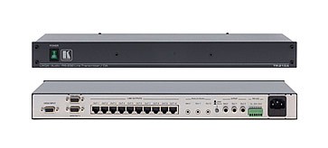 מפצל תמונה Kramer TP-210A עם כניסת VGA/HD וכניסת RS-232 ו-10 יציאות (CAT 5 (TP ו-2 יציאות VGA/HD. מפצל תמונה Kramer TP-210A עם כניסת VGA/HD וכניסת RS-232 ו-10 יציאות (CAT 5 (TP ו-2 יציאות VGA/HD.
