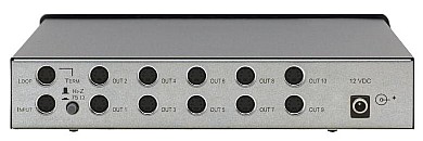 מפצל תמונה Kramer VM-100YC עם כניסת Y/C ו-10 יציאות Y/C. מפצל תמונה Kramer VM-100YC עם כניסת Y/C ו-10 יציאות Y/C.
