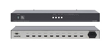 מפצל תמונה Kramer VM-28H עם 2 כניסות HDMI ו-8 יציאות HDMI. מפצל תמונה Kramer VM-28H עם 2 כניסות HDMI ו-8 יציאות HDMI.