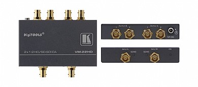 מפצל תמונה Kramer VM-2HD עם כניסת HD-SDI ו-2 יציאות HD-SDI. מפצל תמונה Kramer VM-2HD עם כניסת HD-SDI ו-2 יציאות HD-SDI.