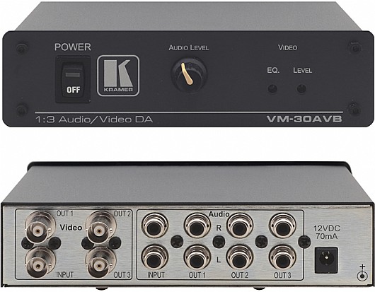 ���� �����  Kramer VM-30AVB �� ����� (CV (BNC �-3 ������ (CV (BNC. (����� ����� ������)