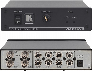���� �����  Kramer VM-30AVB �� ����� (CV (BNC �-3 ������ (CV (BNC. (����� ����� ������)