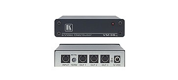 מפצל תמונה Kramer VM-3Sxl עם כניסת Y/C אחת ו-3 יציאות Y/C. מפצל תמונה Kramer VM-3Sxl עם כניסת Y/C אחת ו-3 יציאות Y/C.
