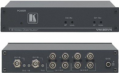 מפצל תמונה Kramer VM-80VN עם מגוון כניסות ויציאות (ראה תאור קצר) מפצל תמונה Kramer VM-80VN עם מגוון כניסות ויציאות (ראה תאור קצר)