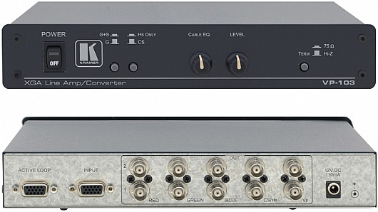 ���� ����� Kramer VP-103 �� ����� VGA �-2 ������ RGBHV. (����� �������)