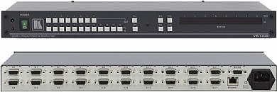 מטריצת Kramer VP-12x8 עם 12 כניסות VGA ל-8 יציאות VGA. מטריצת Kramer VP-12x8 עם 12 כניסות VGA ל-8 יציאות VGA.