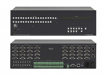מטריצת Kramer VP-16x18AK -עם 16 כניסות VGA ו-16 יציאות VGA ו-2 יציאות CAT 5. מטריצת Kramer VP-16x18AK -עם 16 כניסות VGA ו-16 יציאות VGA ו-2 יציאות CAT 5.
