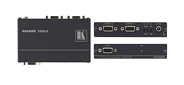 מפצל תמונה מדגם Kramer VP-200K עם כניסת VGA ו-2 יציאות VGA. מפצל תמונה מדגם Kramer VP-200K עם כניסת VGA ו-2 יציאות VGA.