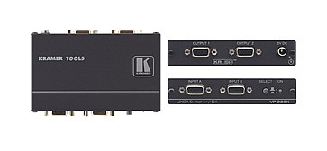 ����� ����� (����)Kramer VP-222K -���� (����) 2 ������ VGA �2 ������ VGA .