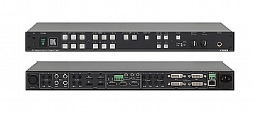 ����� ����� (����) Kramer VP-28 -���� (����) ��� ������:  - 3 CV - 3 DVI-I - 3 VGA - 3 HDMI - 2 DP ������� :  - 1 CV - 1 DVI-I - 1 VGA - 1 HDMI - 1 DP.