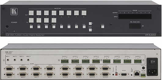 ������ Kramer VP-4x8AK- �� 4 ������ VGA �-8 ������ VGA.