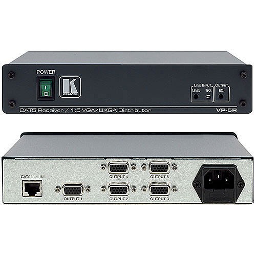 ���� ����� Kramer VP-5R �� ����� (CAT 5 (TP �-5 ������ VGA/HD.
