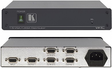 מפצל תמונה Kramer VP-5xl עם כניסת VGA ו-5 יציאות VGA. מפצל תמונה Kramer VP-5xl עם כניסת VGA ו-5 יציאות VGA.