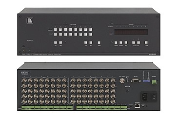 מטריצת Kramer VP-88K עם 8 כניסות RGBHV ל-8 יציאות RGBHV כולל אודיו סטריאו. מטריצת Kramer VP-88K עם 8 כניסות RGBHV ל-8 יציאות RGBHV כולל אודיו סטריאו.