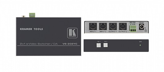 ����� ����� (����) Kramer VS-202YC-���� (����) ��� 2 ������ Y/C ������ 1:2 Y/C .