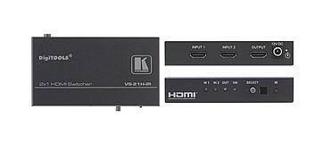 ����� ����� (����) Kramer VS-21H-IR -���� (����) 2 ������ HDMI ������ HDMI ��� ������ ����� ���������� IR- ������ ����.