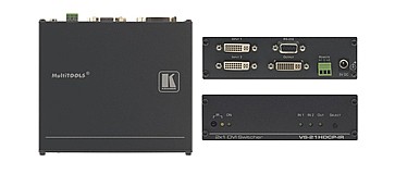 ����� ����� (����) Kramer VS-21HDCP-IR -���� (����) ��� 2 ������ (DVI (HDCP ������ (DVI (HDCP ���� ���������� IR -������ ����.