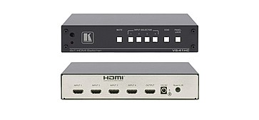 קופסת מיתוג (בורר)Kramer VS-41HC -ממתג (בורר) מארבע כניסות HDMI ליציאת HDMI אחת. קופסת מיתוג (בורר)Kramer VS-41HC -ממתג (בורר) מארבע כניסות HDMI ליציאת HDMI אחת.
