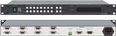 מטריצת RS-422 מדגם Kramer VS-4228 עם 8 כניסות Ports. מטריצת RS-422 מדגם Kramer VS-4228 עם 8 כניסות Ports.