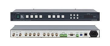 מטריצת Kramer VS-44HD עם 4 כניסות HD-SDI ל-4 יציאות HD-SDI. מטריצת Kramer VS-44HD עם 4 כניסות HD-SDI ל-4 יציאות HD-SDI.