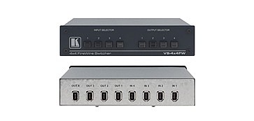 ����� ����� (����)Kramer VS-4x4FW- ���� (����) ����� ������ FireWire ����� ������ FireWire.