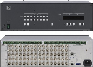 מטריצת Kramer VS-88HCB עם מגוון כניסות ויציאות. (ראה תיאור קצר) מטריצת Kramer VS-88HCB עם מגוון כניסות ויציאות. (ראה תיאור קצר)