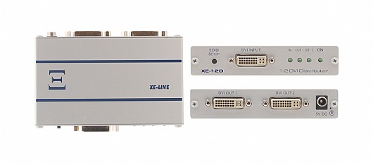 ���� ����� Kramer XE-12D �� ����� DVI �-2 ������ DVI.